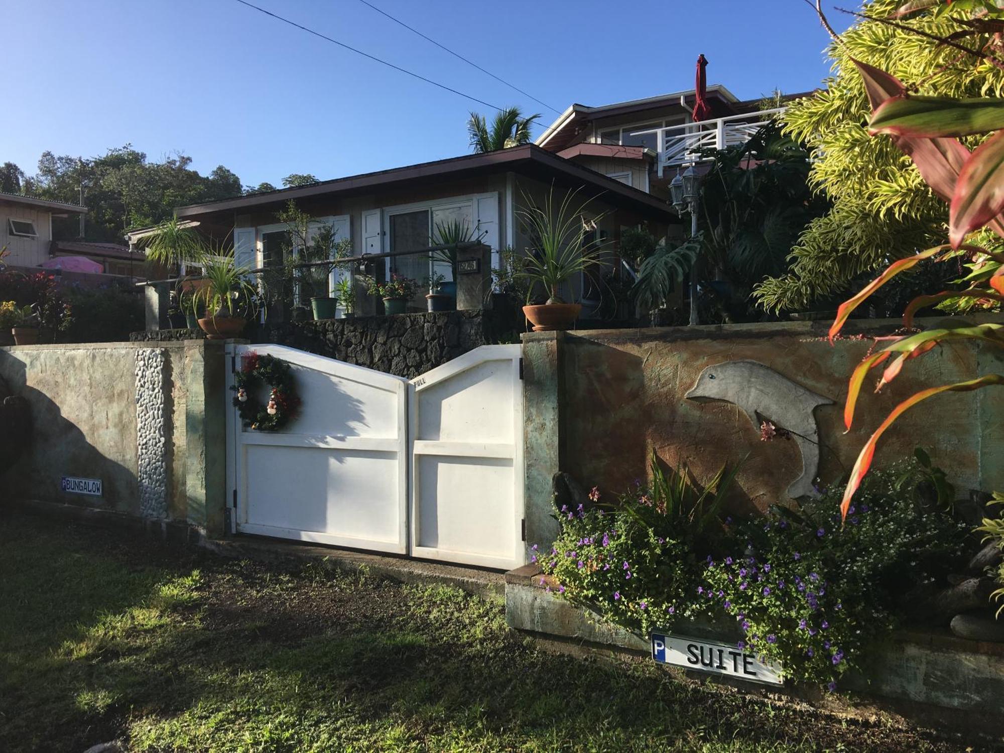 Mediteranean Style Ohana Rental / Garden Bungalow In Pahoa Honolulu Landing エクステリア 写真